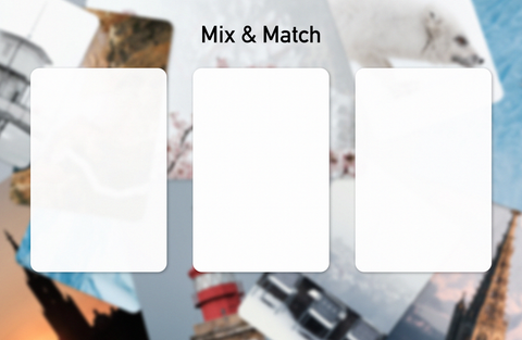 Mix & Match - Postkarten-Set