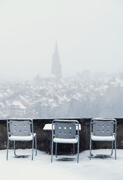 Bern in the snow - postcard set
